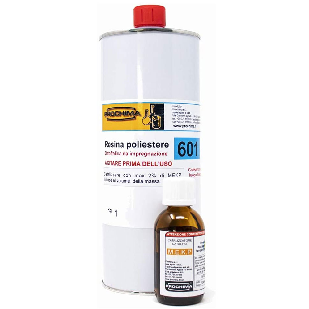 resina poliestere 601 per impregnazione laminazione