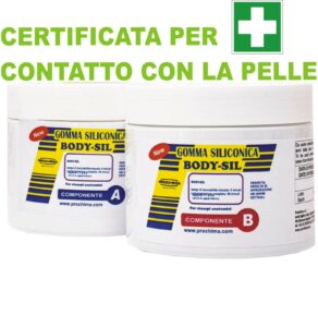 GOMMA SILICONICA ATOSSICA CERTIFICATA