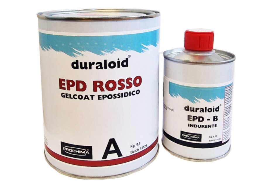 duraloid EPD rosso gelcoat epossidico