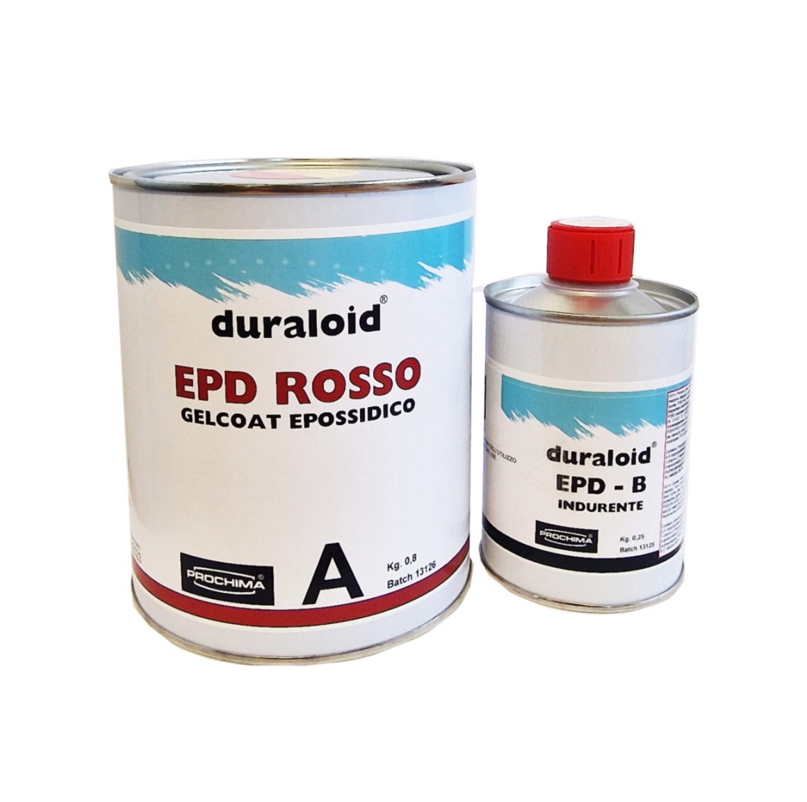 duraloid EPD rosso gelcoat epossidico