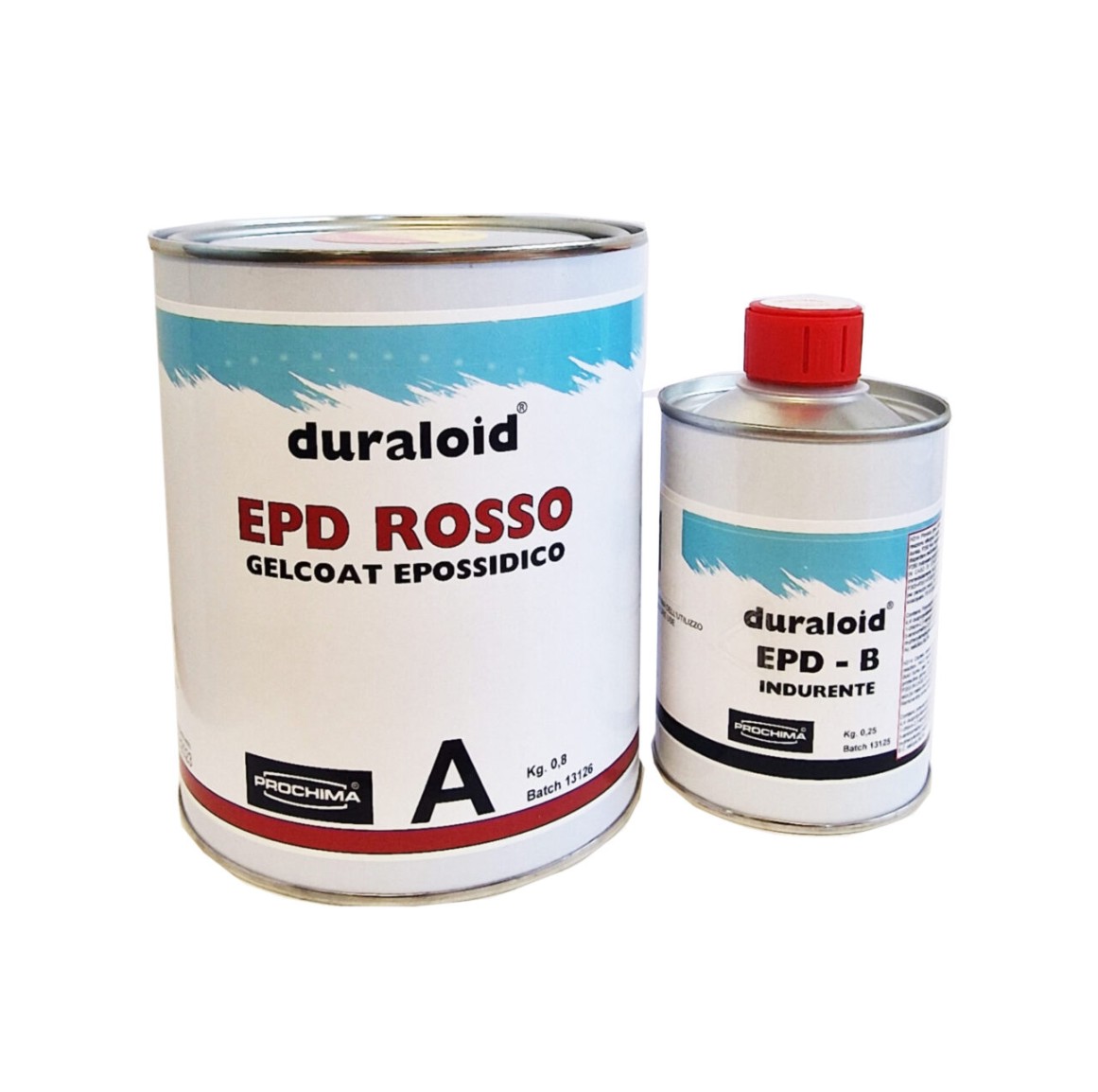 duraloid EPD rosso gelcoat epossidico