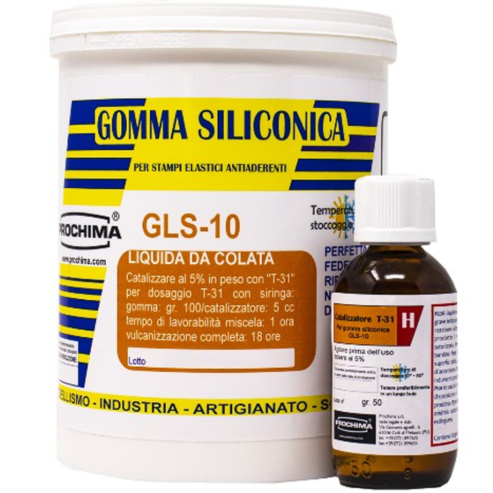 Reschimica Gomma siliconica in pasta per stampi 1:1 Sil Hand, Atossica e  rapida, Compatibile con resine, gesso, stampi piccoli oggetti o parti  anatomiche (1 kg) : .it: Casa e cucina