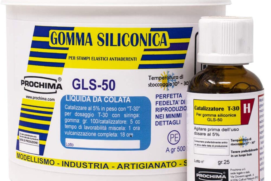 Gomma Siliconica Liquida - Gomme RTV per Calchi e Stampi - Prochima  Originale