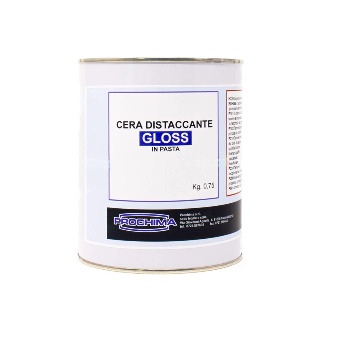 cera gloss distaccante resina