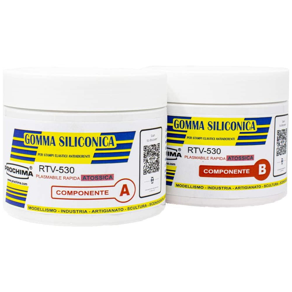 Gomma siliconica Silgum Paste - Colorificio Manzoni