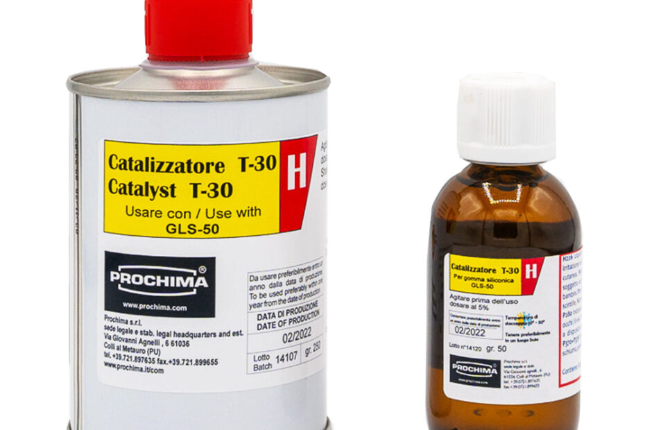 catalizzatore per gomme siliconiche