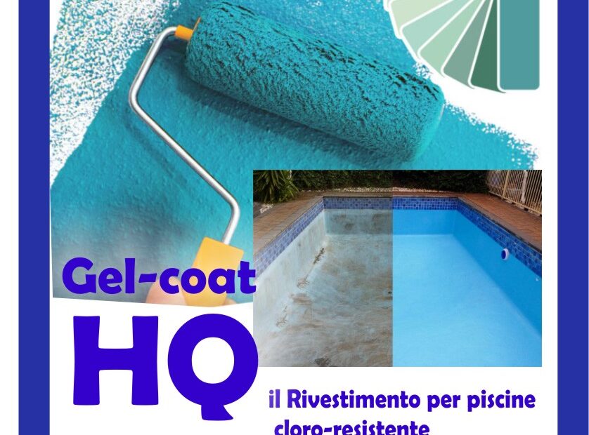 gelcoat HQ modane vernice per piscine cloro