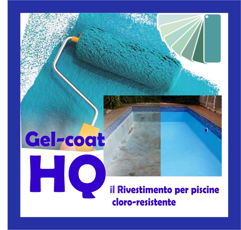 gelcoat HQ modane vernice per piscine cloro