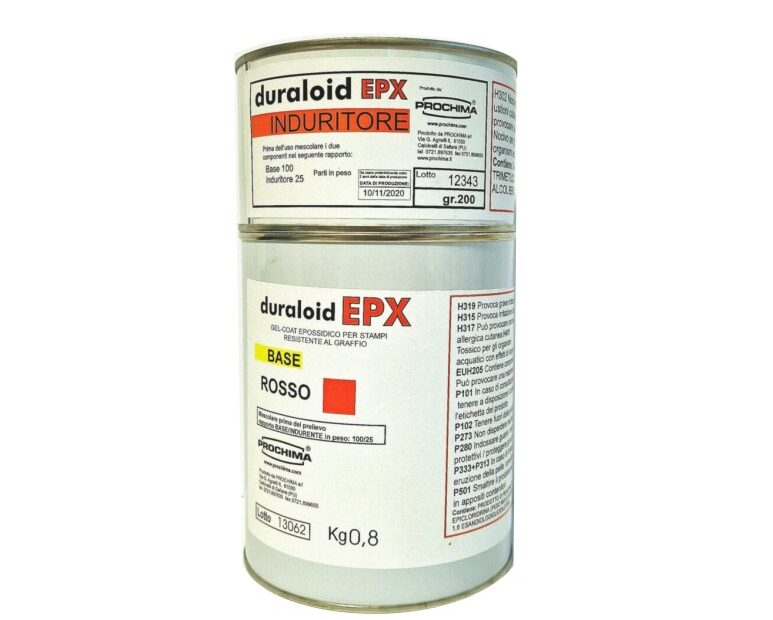 gelcoat EPX rosso stampi prochima