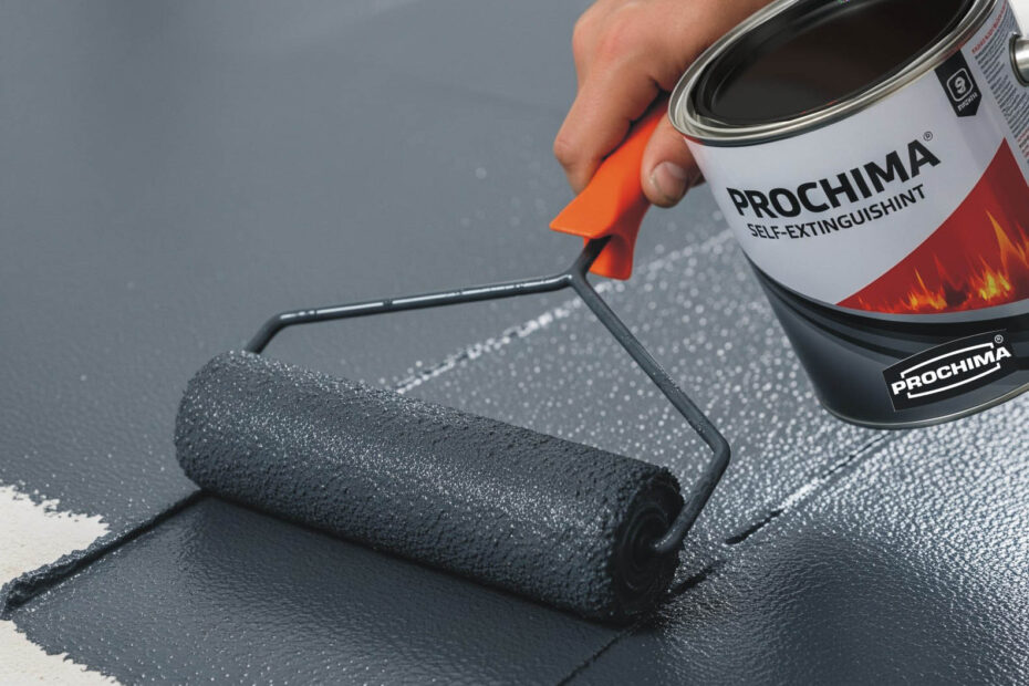 vernice auto estinguente resistente al fuoco